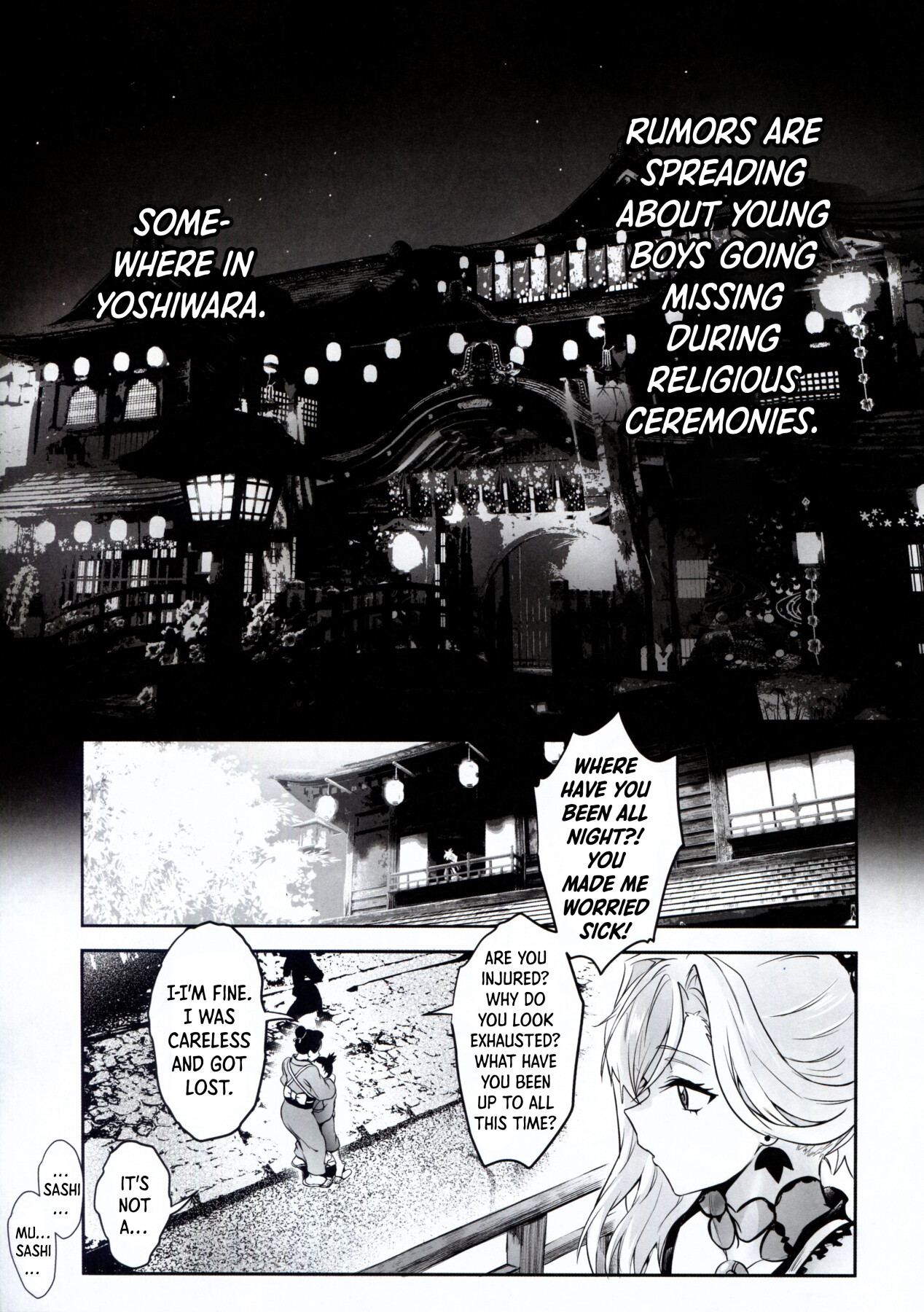 Hentai Manga Comic-Kidnap a young dick in the town of flowers ♥-Read-2